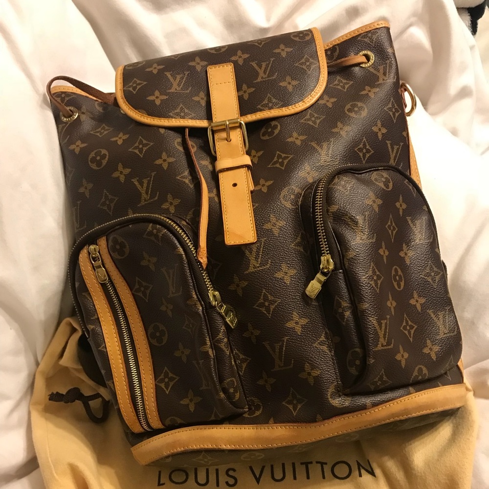 Authentic Louis Vuitton Bosphore Monogram Backpack